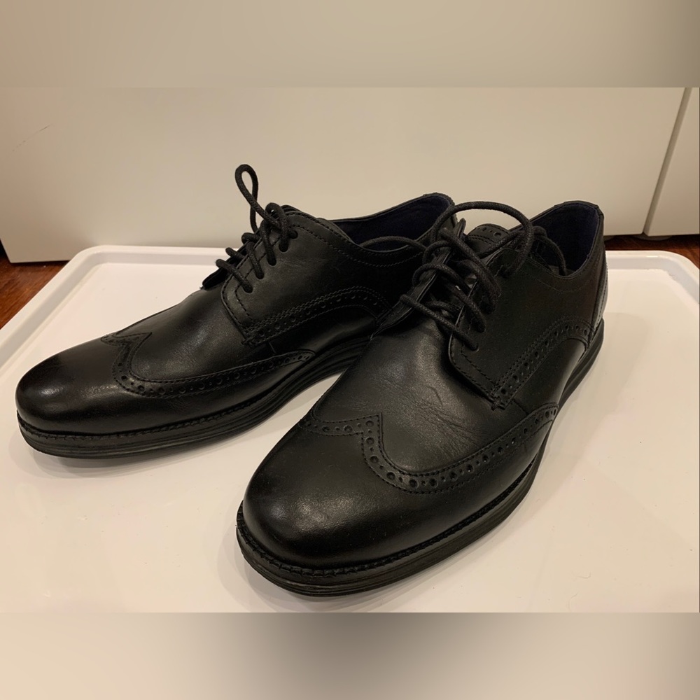 Cole Haan OriginalGrand Wingtip Oxford black 9.5 mens